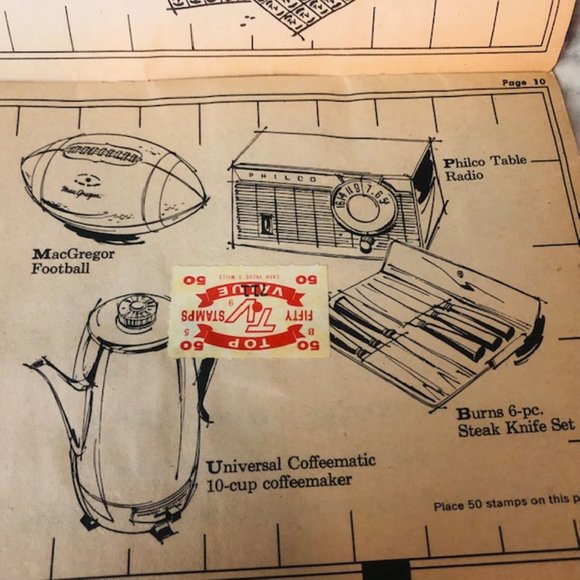 Vintage Collectible Ephemera - Stamp Books for Goods - '50s, '60s - Green Stamps - Picture 8 of 14